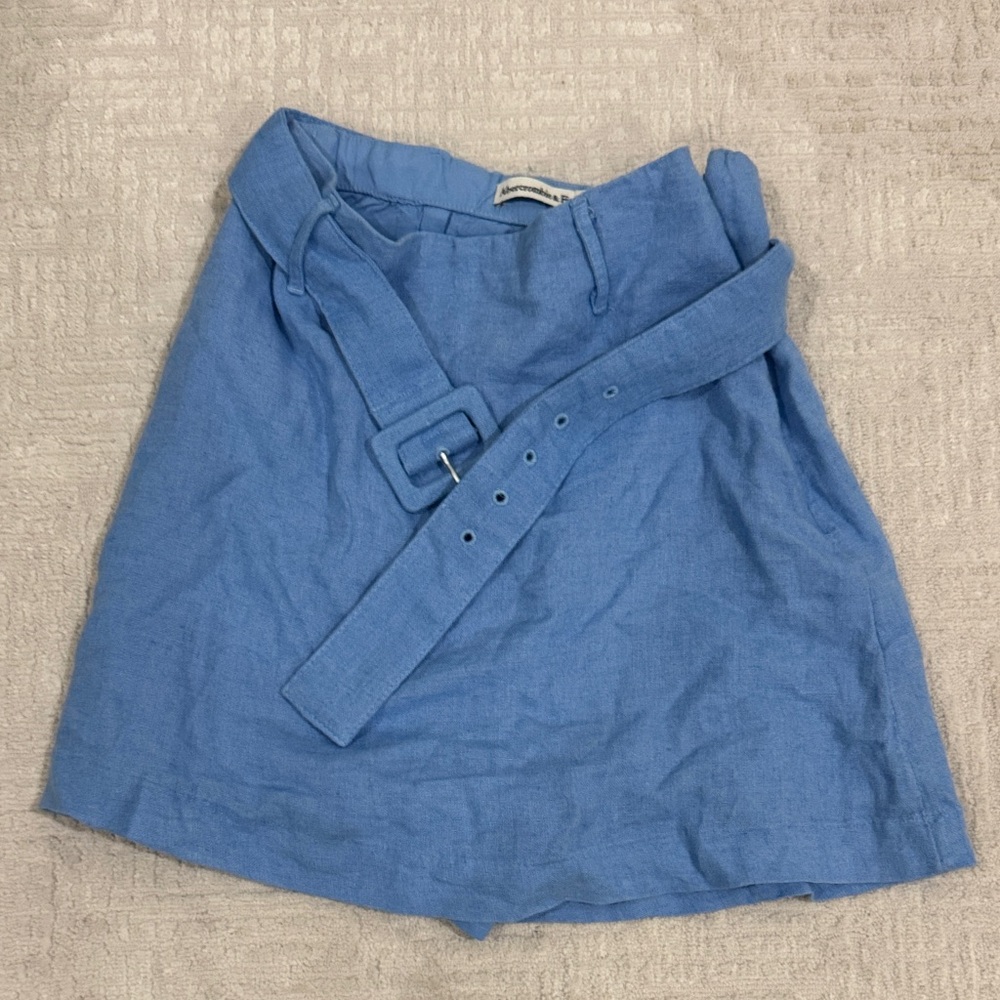 Abercrombie and fitch XXS blue skort